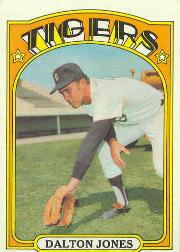 1972 Topps Baseball Cards      083      Dalton Jones